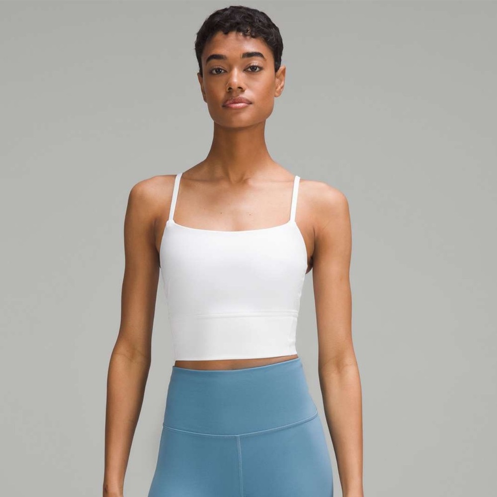 Lululemon Wunder Train Strappy Tank Top - White